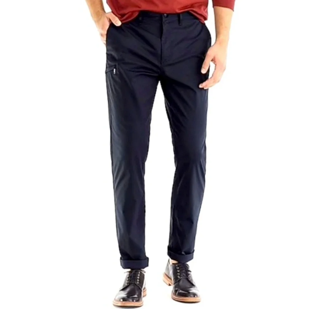 J. Crew 770 Straight-Fit Performance Black Pant Size 31